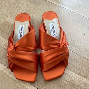 Jimmy choo narisa satin slide